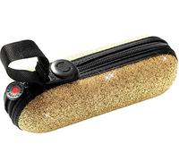 Knirps X1 Super Mini Taschenschirm 2Glam mit ecorepel-Technologie - gold