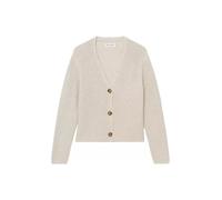 Cardigan MARC O'POLO "aus Heavy-Weight-Organic-Cotton" Gr. XL, beige Damen Strickjacken Cardigans (92755248-XL)