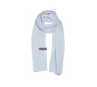 Knit Facory - Liv Schal - Fein Gewebter Damen Schal - Luftiger Musselinschal - Für Frühling und Sommer - 100% Bio-Baumwolle - Serein Blue