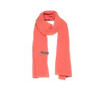Knit Facory - Liv Schal - Fein Gewebter Damen Schal - Luftiger Musselinschal - Für Frühling und Sommer - 100% Bio-Baumwolle - Sunset Orange