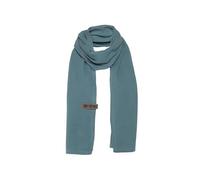 Knit Facory - Liv Schal - Fein Gewebter Damen Schal - Luftiger Musselinschal - Für Frühling und Sommer - 100% Bio-Baumwolle - Stone Green