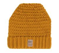 KNIT FACTORY - Alex Mütze - Strickmütze - Aus Wolle - Robusten Look - Ocker