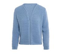 KNIT FACTORY - Becky Kurze Strickjacke | Kurzer Damen Strickjacke - Cardigan Damen - Strickjacke mit Wolle - Gestrickte Jacke in Hüfthöhe - Für den Herbst und Winter