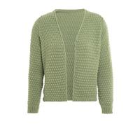 KNIT FACTORY - Becky Kurze Strickjacke - Sage Green - 40/42