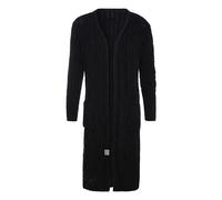 Knit Factory - Bobby Lange Strickjacke - Schwarz - 40/42