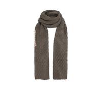 Knit Factory - Carry Schal - Strickschal für Damen und Herren - Bequemer Schal mit Wolle - Hochwertige Qualität - Cappuccino - 200x35 cm