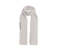 KNIT FACTORY - Carry Schal - Strickschal für Damen und Herren - Bequemer Schal mit Wolle - Hochwertige Qualität - Beige - 200x35 cm