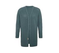 KNIT FACTORY - Carry Strickjacke - Mittellange Damen Strickjacke - Cardigan mit Wolle - Hochwertige Qualität - Laurel - 40/42
