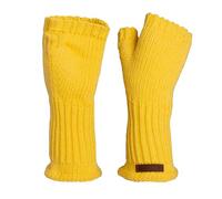 KNIT FACTORY - Cleo Handstulpen - Canario Yellow - One Size