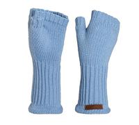 KNIT FACTORY - Cleo Handstulpen - Crystal Blue - One Size