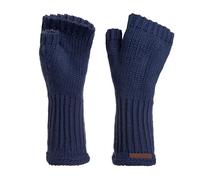 KNIT FACTORY - Cleo Handstulpen - Fingerlose Handschuhe - Gestrickte Handschuhe für Winter - Damen Handstulpen aus Wolle - Hochwertige Qualität - Capri