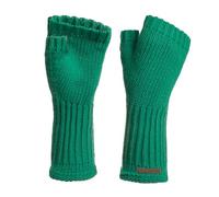 Knit Factory - Cleo Handstulpen - Fingerlose Handschuhe - Gestrickte Handschuhe für Winter - Damen Handstulpen aus Wolle - Hochwertige Qualität - Bright Green
