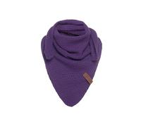 KNIT FACTORY - Coco Dreiecksschal Junior - 140x60 cm | Mädchen Strickschal mit Wolle - Halstuch für Kinder - Kinderschal - Umschlagtücher - Kinder Winterschal - Dreieckstuch