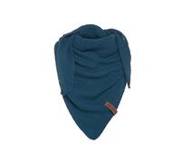 Knit Factory Coco Dreiecksschal Junior - Petrol - 140x60 cm