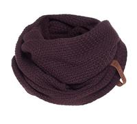 Knit Factory Schal Loop Coco Aubergine