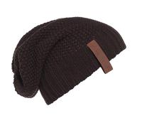 KNIT FACTORY - Coco Mütze - One Size | Strickmütze für Damen und Herren - Slouch Beanie mit Wolle - Mütze für den Winter - Wintermütze - Wollmütze - Weich und warm