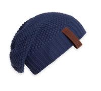 KNIT FACTORY - Coco Mütze - One Size | Strickmütze für Damen und Herren - Slouch Beanie mit Wolle - Mütze für den Winter - Wintermütze - Wollmütze - Weich und warm