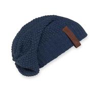 KNIT FACTORY - Coco Mütze - Strickmütze für Damen und Herren - Slouch Beanie - Wintermütze mit Wolle - Hochwertige Qualität - Jeans