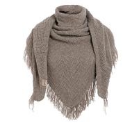 Knit Factory - Dreiecksschal Amber Marron