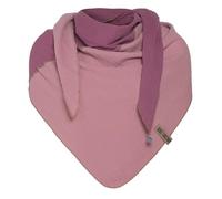 KNIT FACTORY - Fay Dreieckstuch - Fein Gewebte Damen Schal - Für Frühling und Sommer - Hochwertige Qualität - 100% Bio-Baumwolle - Violett/Lila