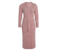 KNIT FACTORY - Gina Lange Strickjacke | Damen Strickjacke - Cardigan Damen - Lange Strickjacke aus Alpaka-wolle - Grobstrickjacke für Damen - Wadenhöhe