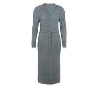 Knit Factory - Gina Lange Strickjacke - Stone Green - 40/42