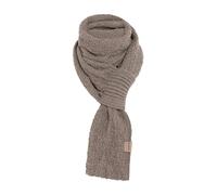 KNIT FACTORY - Haze Schal - Strickschal für Damen und Herren - Bequemer Schal mit Wolle - Schal mit einfacher Schlaufe - Winterschal - Hochwertige Qualität - Marron