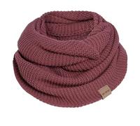 KNIT FACTORY - Jamie Loop Schal - Gestrickter Schlauchschal - Herbst & Winter Essentials - Zeitloses Mode-Accessoire - Für Damen und Herren - Strickschal mit Wolle - Stone Red