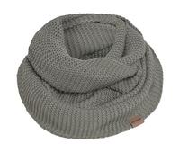 KNIT FACTORY - Jamie Loop Schal - Gestrickter Schlauchschal - Herbst & Winter Essentials - Zeitloses Mode-Accessoire - Für Damen und Herren - Strickschal mit Wolle - Urban Green