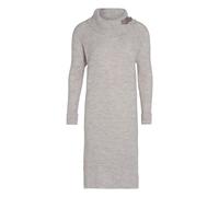 KNIT FACTORY - Jamie Strickkleid - Locker - Kleid - Kleid Damen - Herbst & Winter Essentials - Zeitloses Mode-Accessoire - Sitzendes - Mit Lange Ärmel - Reicht bis zum Knie - Beige