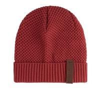 KNIT FACTORY - Jazz Mütze - Strickmütze für Damen und Herren - Beanie - Herbst & Winter Essentials - Zeitloses Mode-Accessoire - Wintermütze mit Wolle - Hochwertige Qualität - Baked Apple