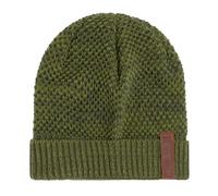 KNIT FACTORY - Jazz Mütze - Strickmütze für Damen und Herren - Beanie - Herbst & Winter Essentials - Zeitloses Mode-Accessoire - Wintermütze mit Wolle - Hochwertige Qualität - Moosgrün/Khaki