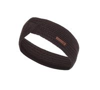 KNIT FACTORY - Stirnband dunkelbraun