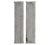 KNIT FACTORY - Kick Beinwärmer - Stulpen für Damen - Damen Wadenwärmer aus Wolle - Leg Warmers - Für Herbst und Winter - Iced Clay