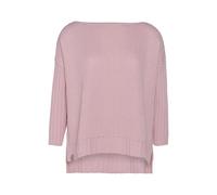 Knit Factory - Kylie Damen Pullover - Strickpullover - Fällt locker und weit - Mit breiteren Kopfausschnitt - Rosa - 36/44