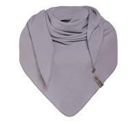 KNIT FACTORY - Liv Dreieckstuch - 190x85 cm | Halstuch für Damen - Weiches Musselintuch - Schal für den Frühling und Sommer - Umweltfreundlich dank 100% Bio-Baumwolle