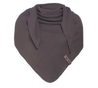 KNIT FACTORY - Dreiecksschal Liv anthrazit - Farbe - ANTHRAZIT