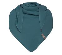 KNIT FACTORY - Liv Dreieckstuch - Tuch Schal für Damen - Weiches Musselintuch - Für Frühling und Sommer - 100% Bio-Baumwolle - Laurel