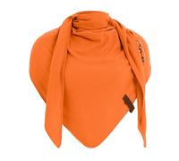 Dreiecksschal Lola gestrickt orange