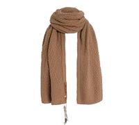 Knit Factory - Luna Schal - Strickschal Für Damen und Herren - XL Schal mit Wolle - 200 x 50 cm - Hochwertige Qualität - Nude