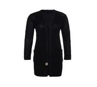 KNIT FACTORY - Luna Strickjacke | Damen Strickjacken mit Taschen - Cardigan mit Wolle - Grobstrickjacke - Oberschenkelhöhe - Hochwertige QualitÃ¤t