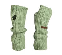 KNIT FACTORY - Nica Armwärmers - Sage Green - One Size