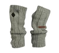 KNIT FACTORY - Nica Armwärmers - Urban Green - One Size