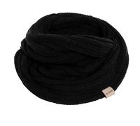 KNIT FACTORY - Nica Loop Schal - Schwarz - One Size
