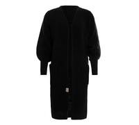 KNIT FACTORY - Patty Lange Strickjacke - Schwarz - 40/42