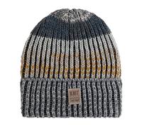 KNIT FACTORY - Remy Mütze - Strickmütze für Damen und Herren - Beanie - Wintermütze mit Wolle - Mehrfarbig - Hochwertige Qualität - Frosty Clay
