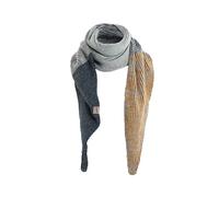 KNIT FACTORY - Remy Schal - Strickschal für Damen und Herren - Bequemer Schal mit Wolle - Hochwertige Qualität - Mehrfarbiger Herbst- und Winterschal - Frosty Clay - 200x50 cm