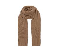 KNIT FACTORY - Robin Schal - Strickschal für Damen und Herren - Bequemer Schal mit Wolle - Hochwertige Qualität - Nude
