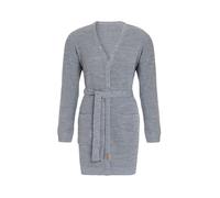 KNIT FACTORY - Robin Strickjacke - Grau - 36/38