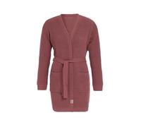 KNIT FACTORY - Robin Strickjacke - Stone Red - 40/42